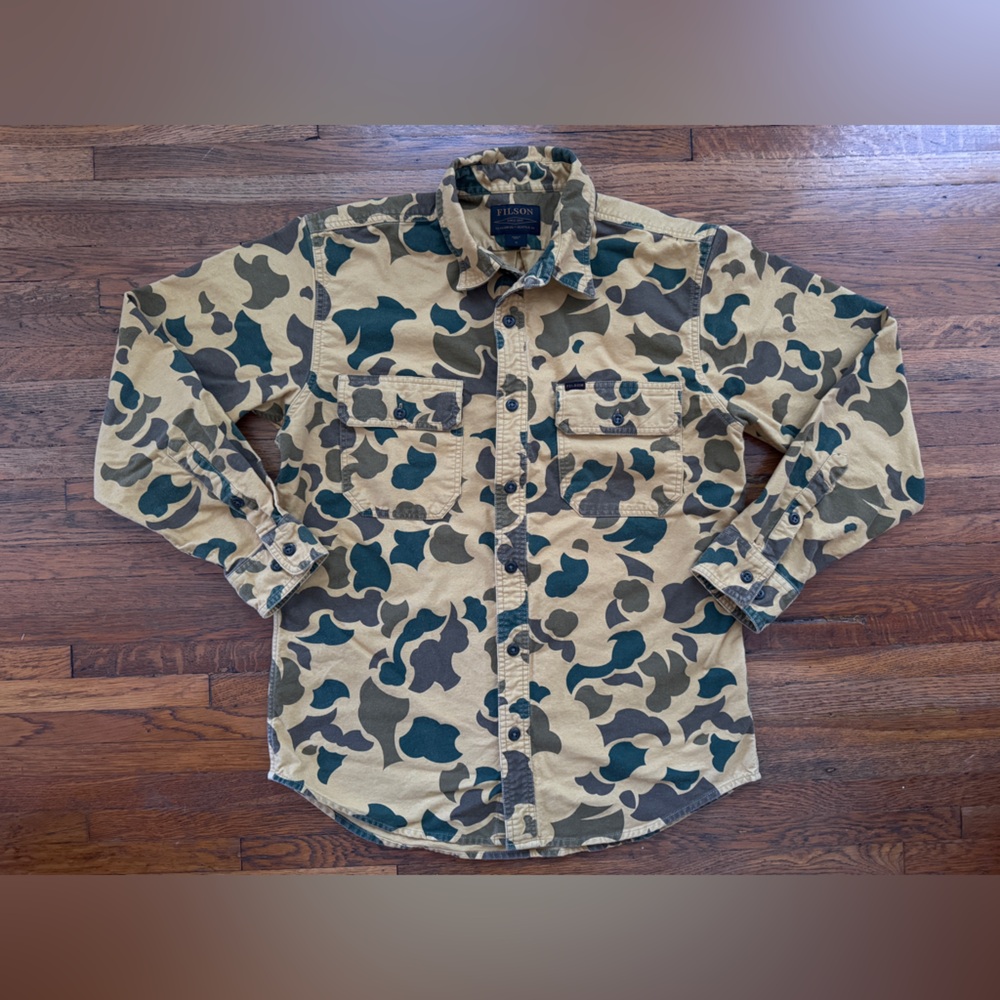 Filson Field Flannel - Tan Camo